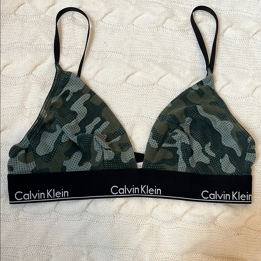 Calvin Klein Camouflage Bralette